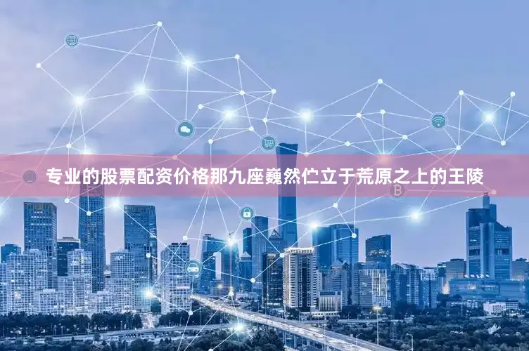 专业的股票配资价格那九座巍然伫立于荒原之上的王陵