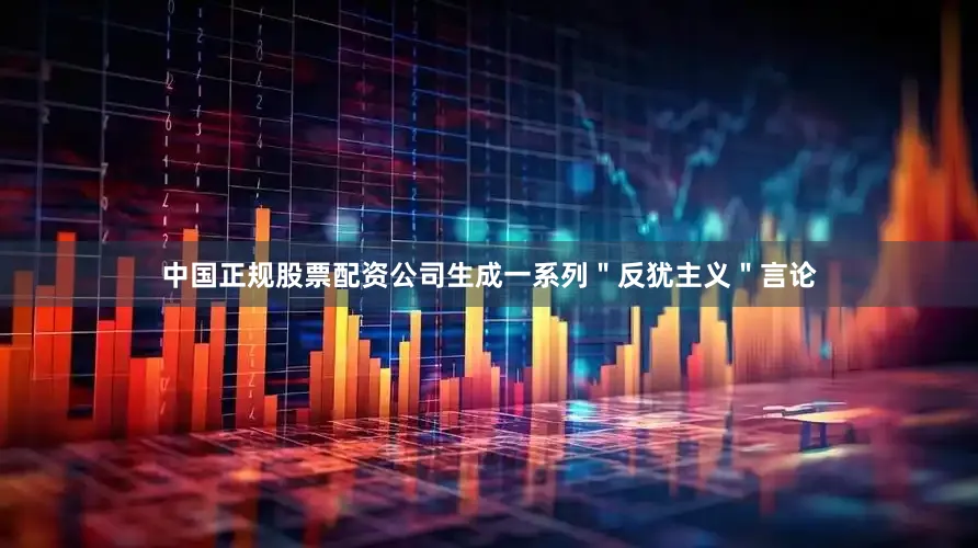 中国正规股票配资公司生成一系列＂反犹主义＂言论